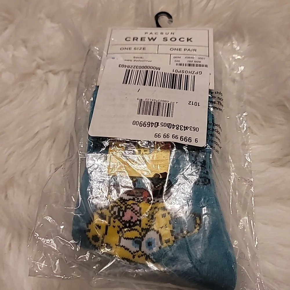Pacsun Crew Socks SpongeBob - Picture 2 of 2
